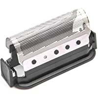 vhbw Cabezal de afeitado reemplaza Braun 420- 422- 428 para máquina de afeitar -con marco- negro-plateado